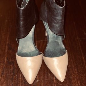 Black and Tan Aldo booties